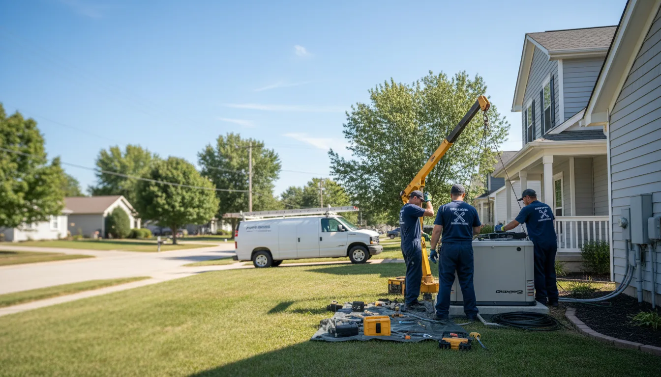Generator Installation in Lancaster, KS near me